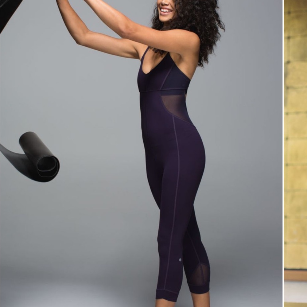 Lululemon Exquisite Onesie mesh jumpsuit size 4
